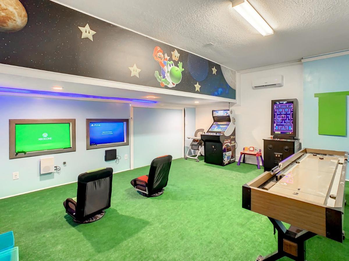 7 Bdr Family Themed Home With Mario Games Room And Free Pool Heat 올랜도 외부 사진