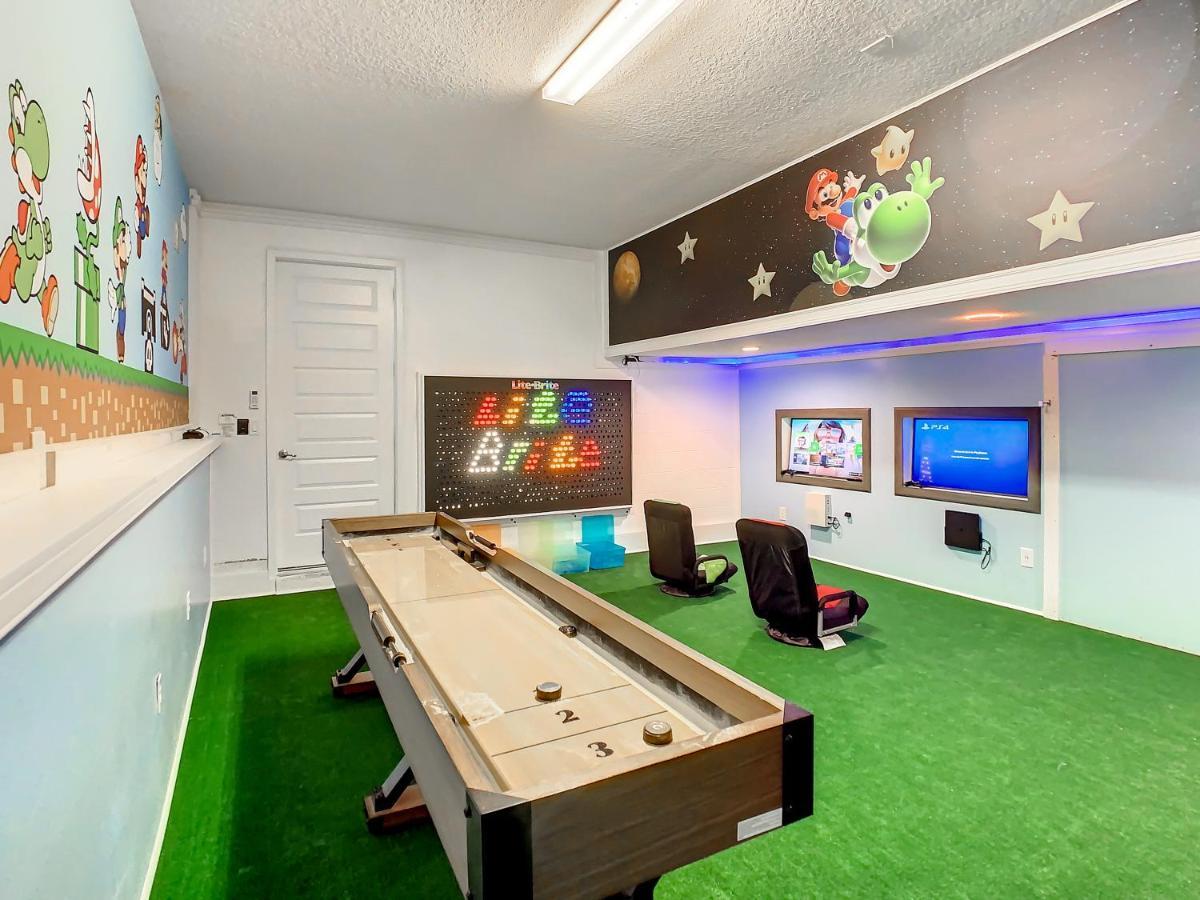7 Bdr Family Themed Home With Mario Games Room And Free Pool Heat 올랜도 외부 사진